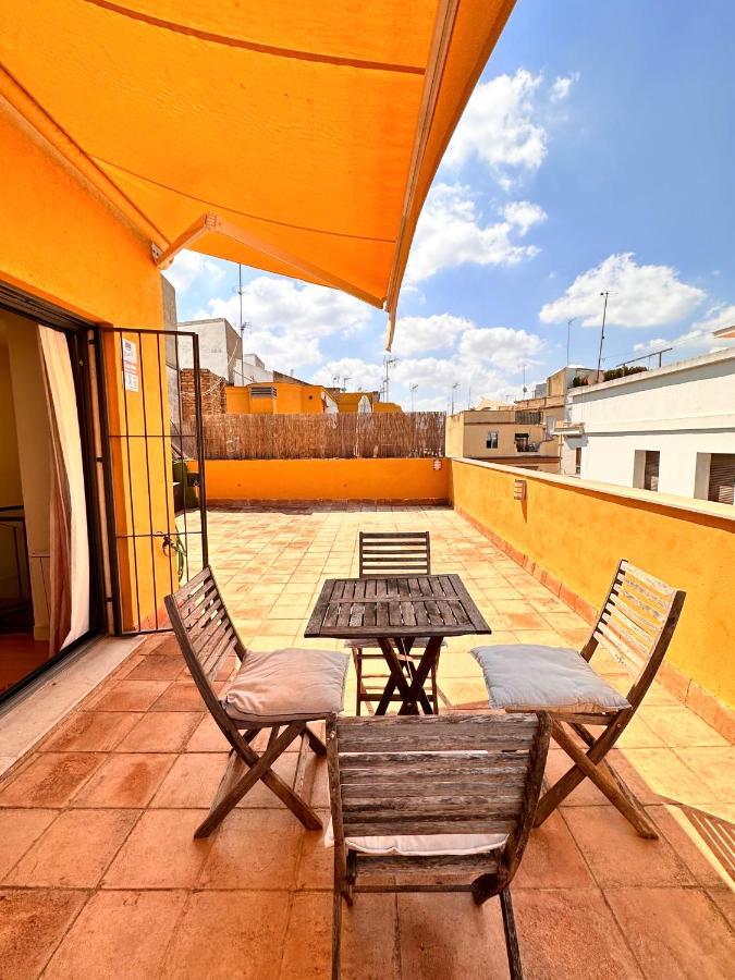 Penthouse Near Cathedral Private Rooftop Private Parking เซบีญา ภายนอก รูปภาพ